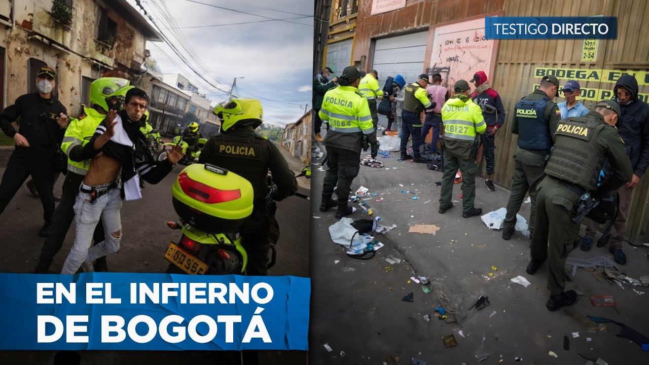 Así MÁS de 500 POLICÍAS ACABAN con los criminales de los Barrios más Peligrosos de BOGOTÁ