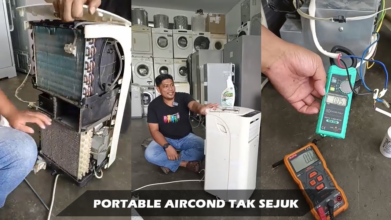 PORTABLE AIRCOND TAK SEJUK