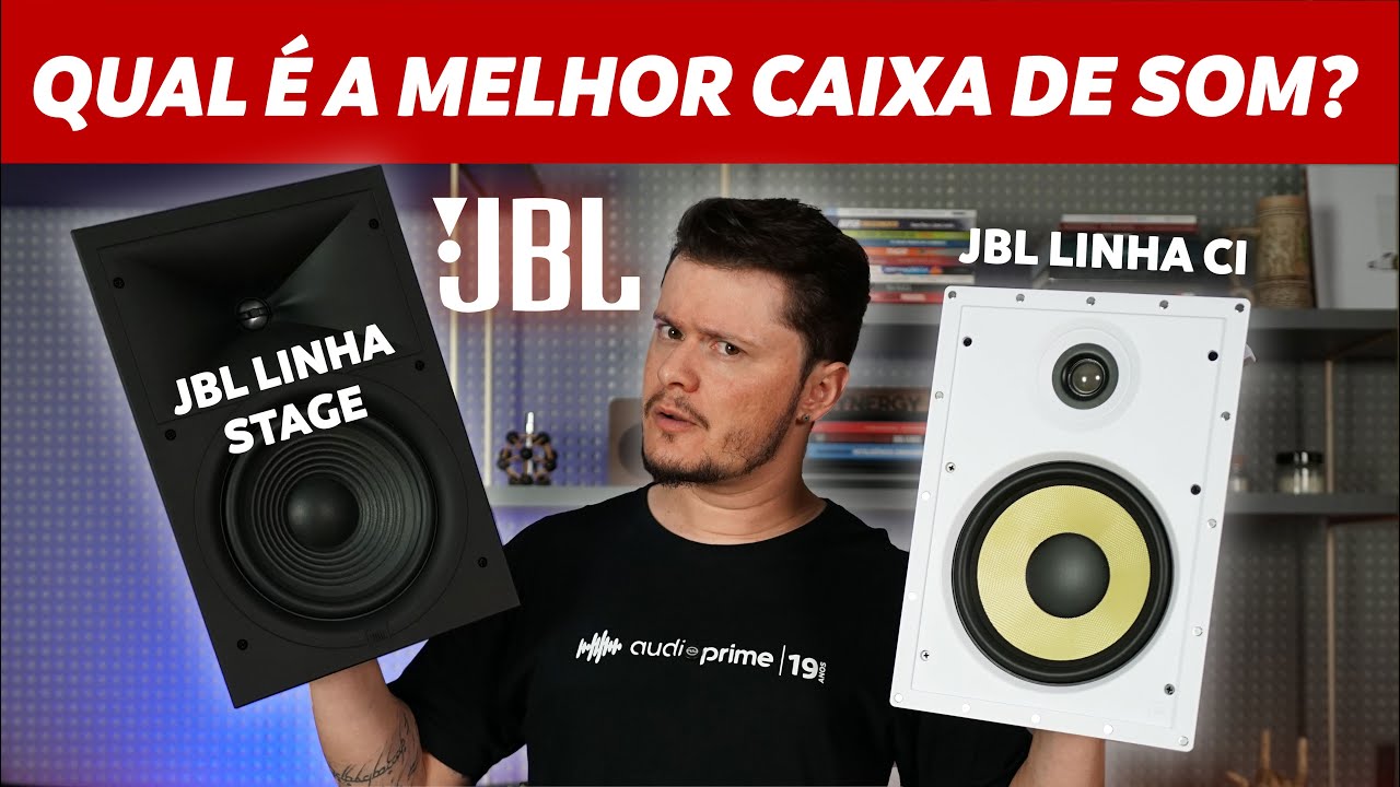 NÃO Cometa esse ERRO! A Diferença entre JBL CI e Stage que Define seu Som