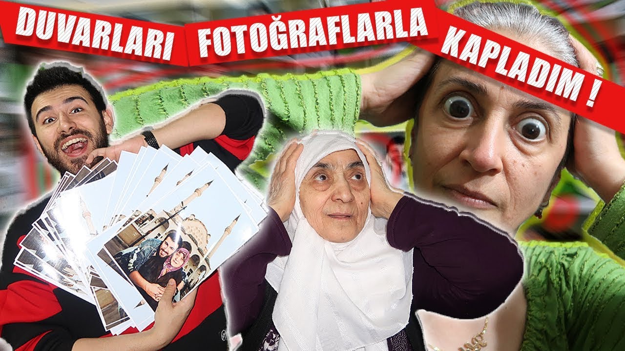 SELÇUK BÜYÜK - TÜM DUVARLARI FOTOĞRAFLARIMIZLA KAPLADIM !!!