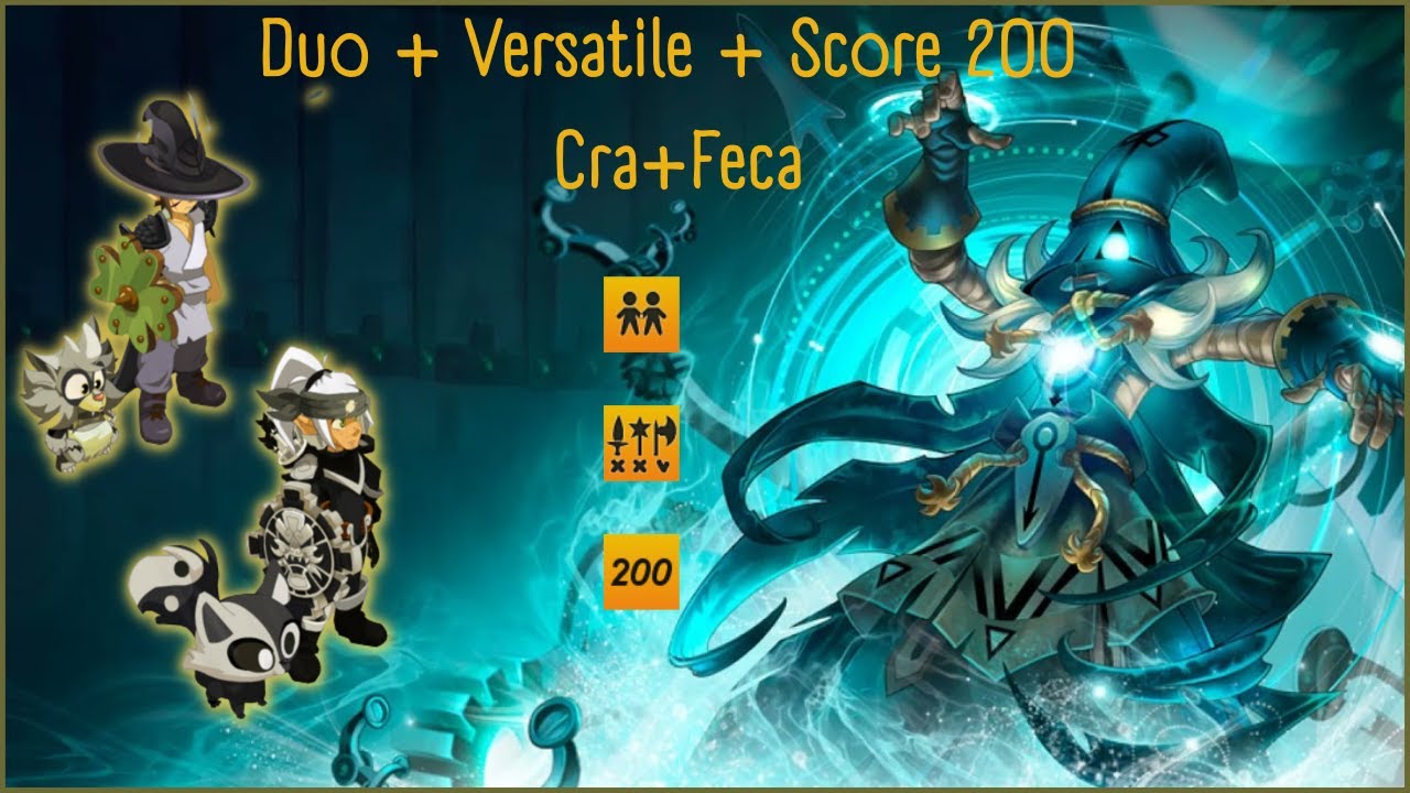 [DOFUS] Duo/Versatile/Score 200 Comte (Conde) Harebourg - Cra+Feca - 8 tours