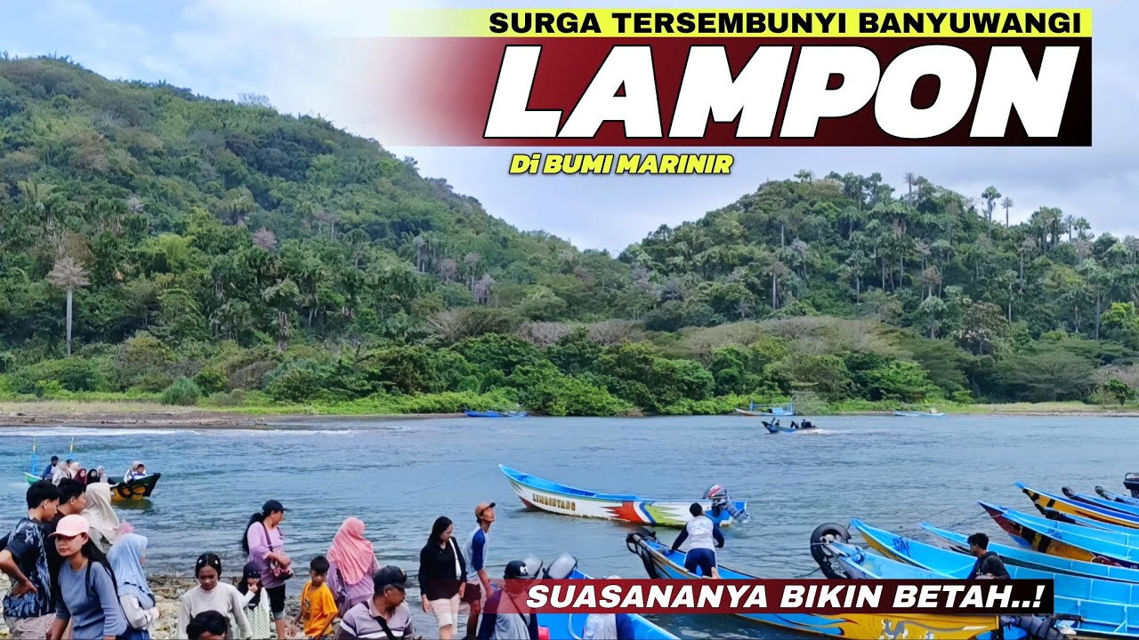 Surga Tersembunyi Banyuwangi Selatan! Melihat Keindahan Pantai Lampon Banyuwangi Terbaru 2025