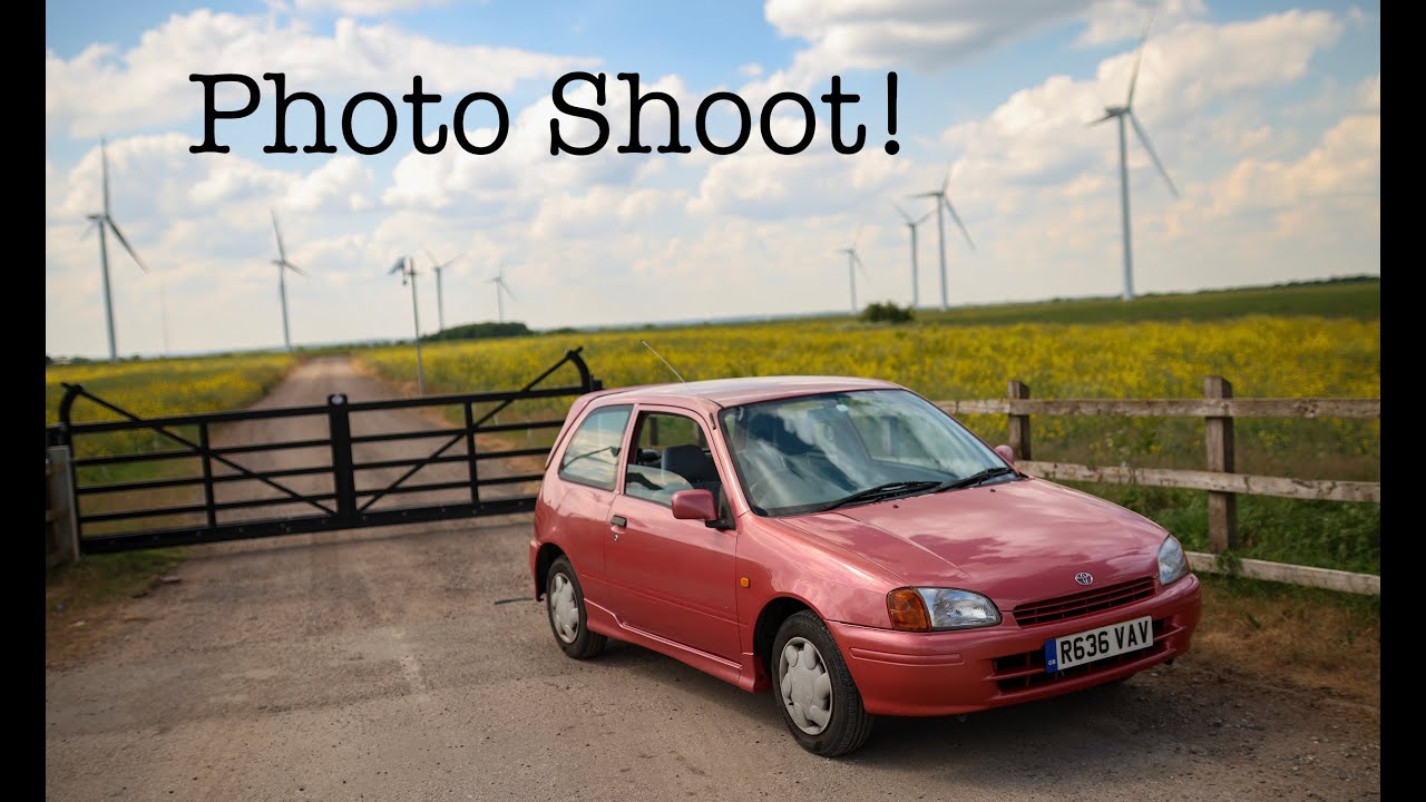Toyota Starlet Photo Shoot!