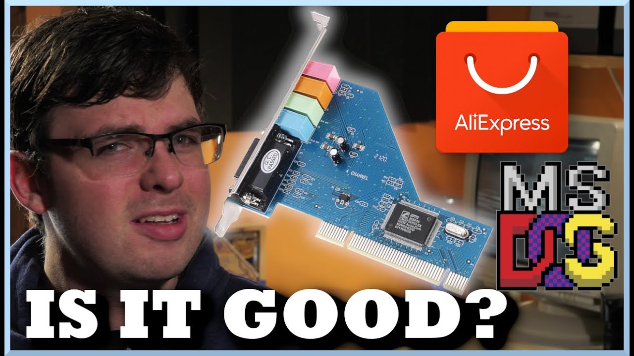 Используем звуковую карту AliExpress за 12 долларов для MS-DOS!