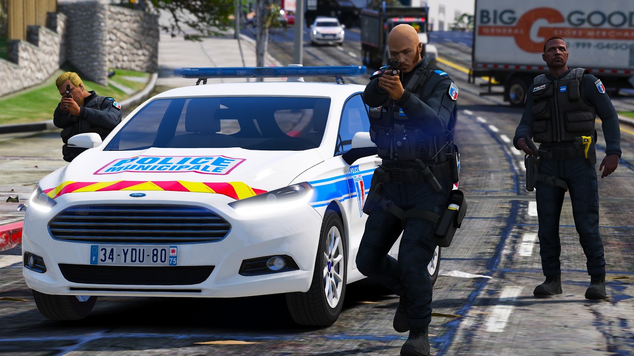 Plusieurs tireurs s'en prennent à la police | GTA 5 LSPDFR
