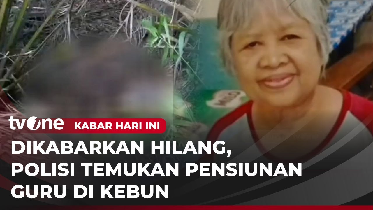Pelaku Pembunuhan Pensiunan Guru Ternyata Tetangganya Sendiri | Kabar Hari Ini