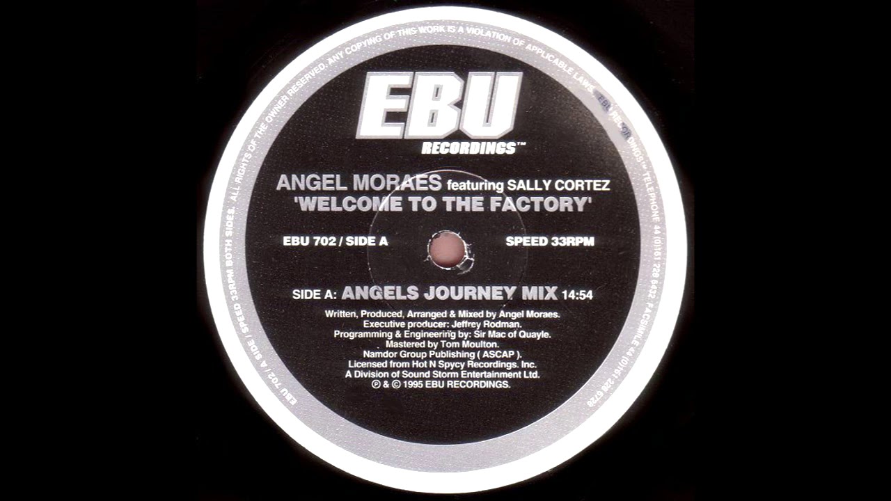 &Aacute;ngel Moraes Feat Sally Cortez - Welcome To The Factory (Angels Journey Mix)