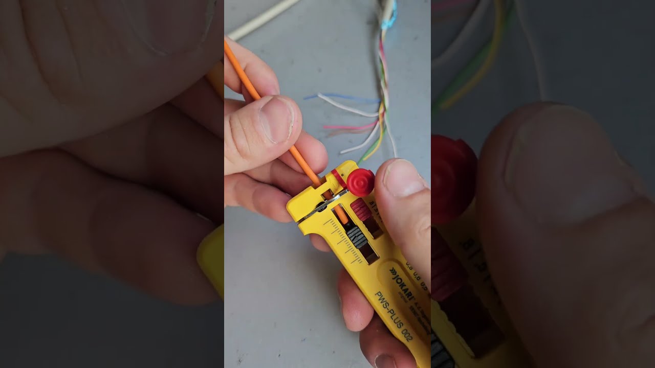 Stripping thin #wires? No problem with our micro precision #wirestripper PWS-Plus!