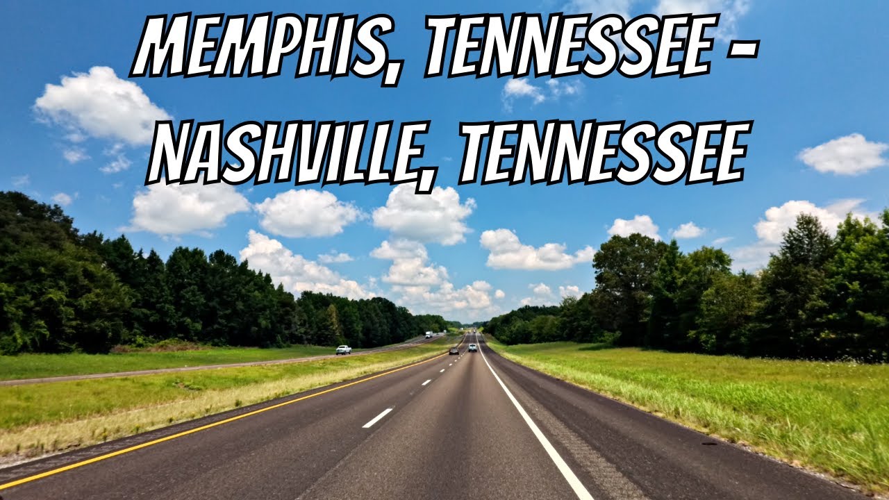 Memphis, Tennessee to Nashville, Tennessee! Drive with me on a Tennessee highway!