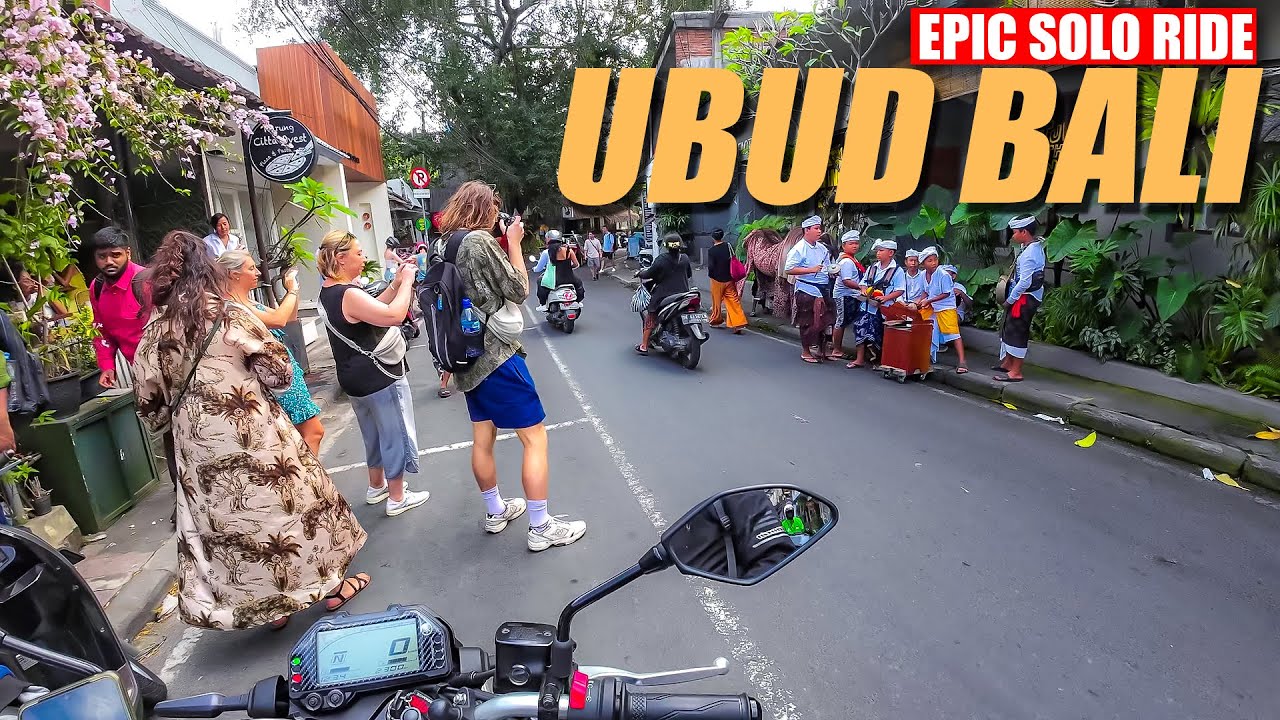 Touring Motor Sendirian dari Jakarta Keliling Ubud Bali Kota Wisata Terbaik ke 4 Di Dunia | MT 25