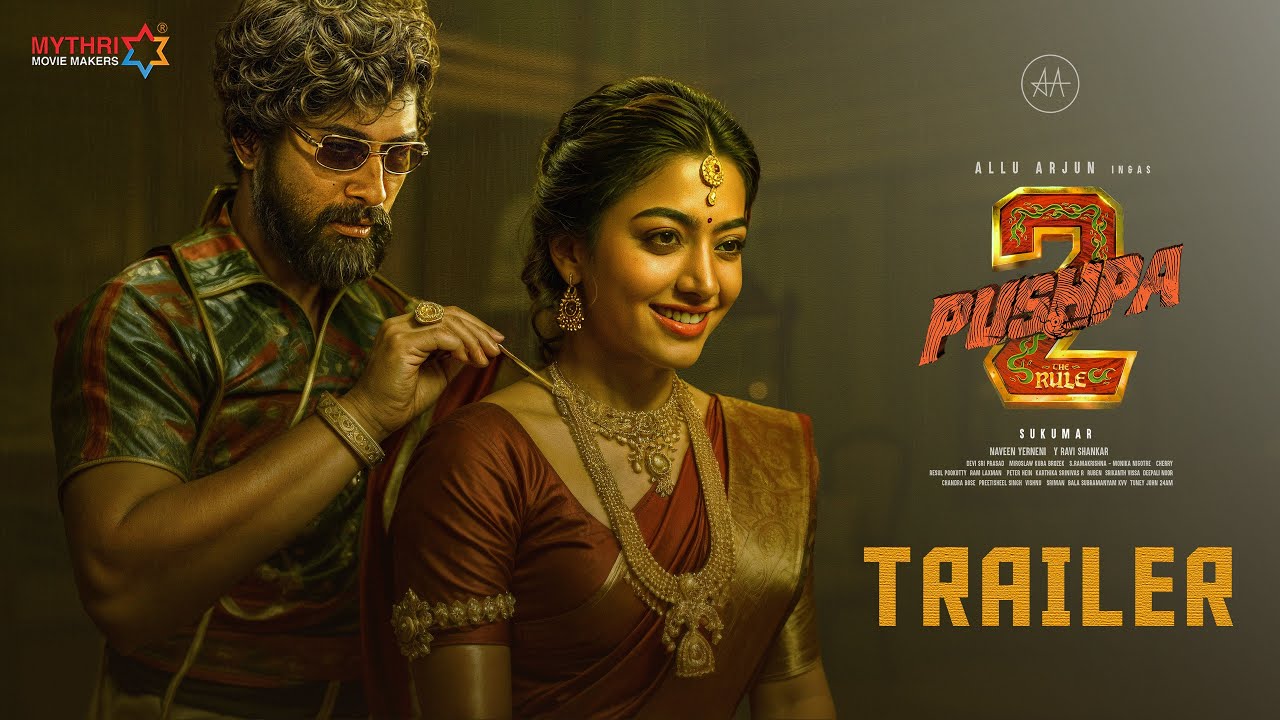 Pushpa 2 - The Rule  Hindi Trailer | Allu Arjun, Rashmika | Motion Fox Pictures