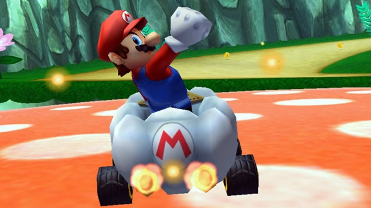 Mario Kart 7 - Shell Cup Mirror Mode (Mario Gameplay)