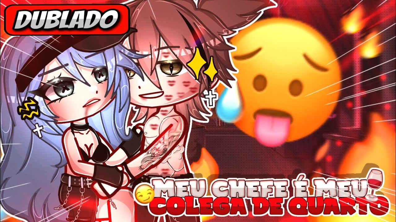 😳 | Meu Chefe É Meu Colega De QUARTO | 🔥 Mini Filme (DUBLADO) Gacha Life