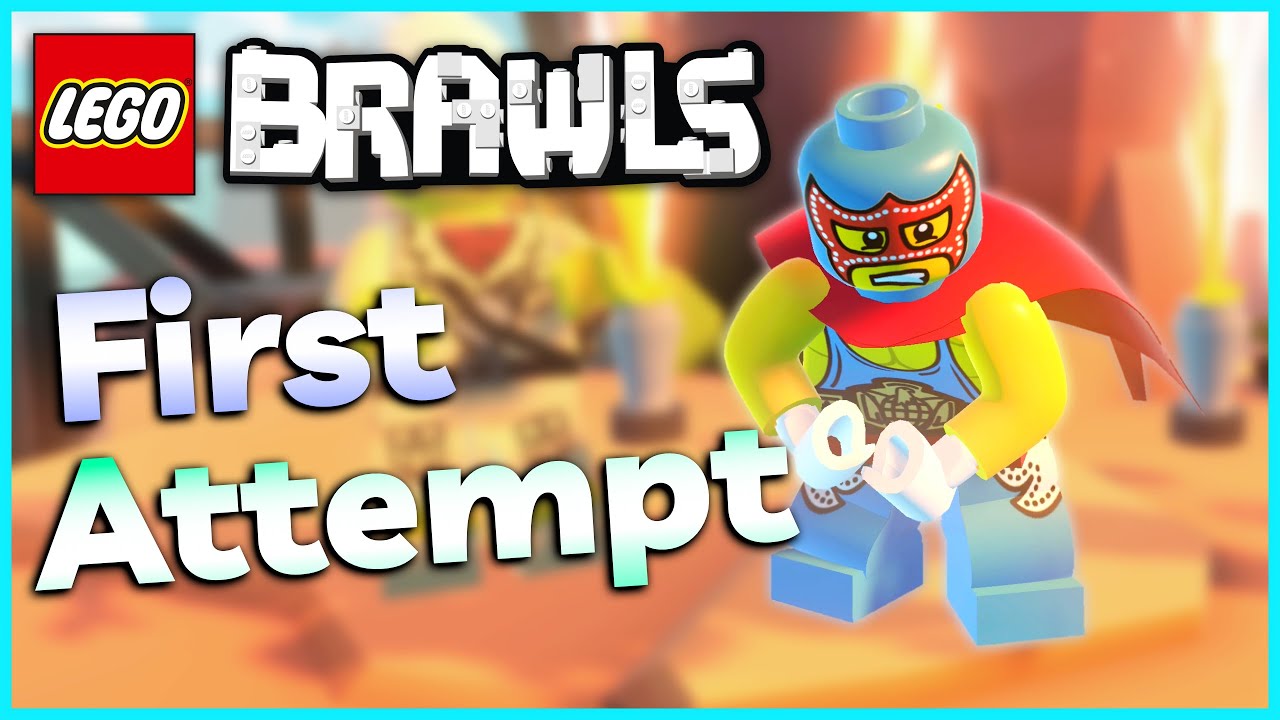 Первая попытка игры в LEGO Brawls