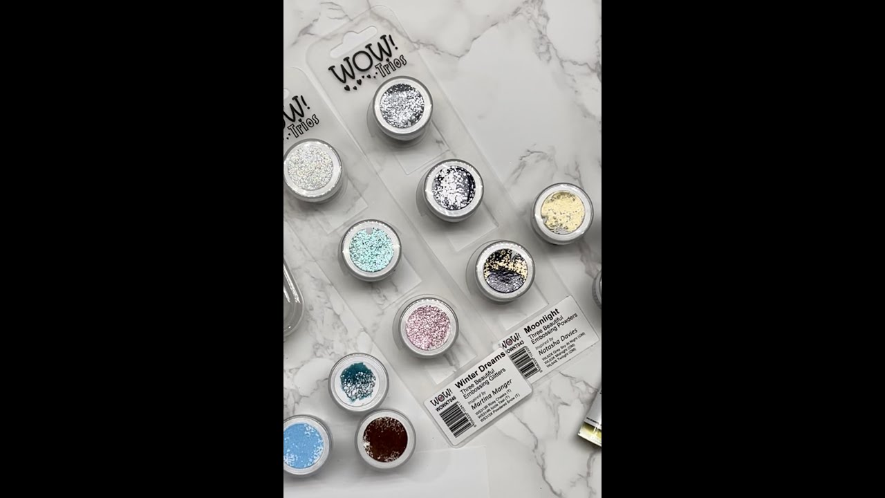 Swatching WOW! Embossing Powders