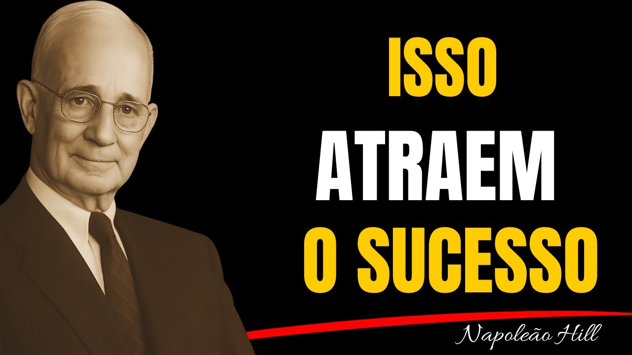 O Segredo Para Atrair o SUCESSO com a Lei da Atração | Napoleon Hill