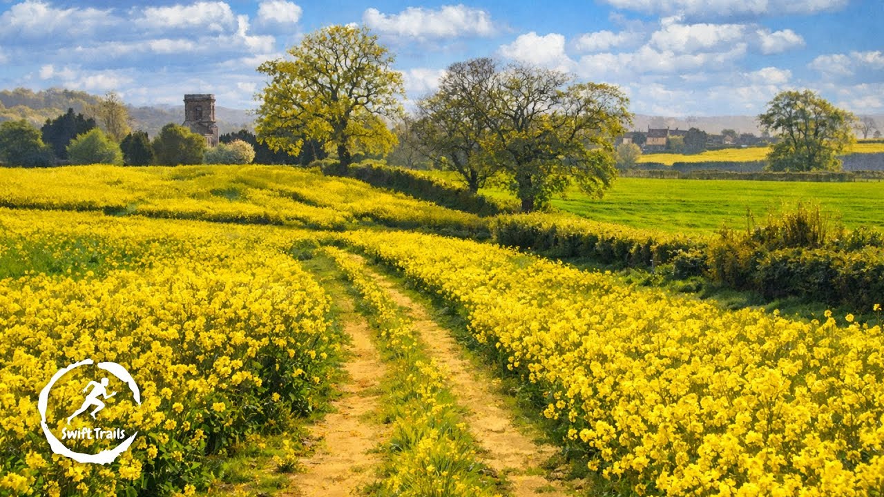 Swift Trails — Farrington Gurney in Spring, Somerset | Treadmill Scenery