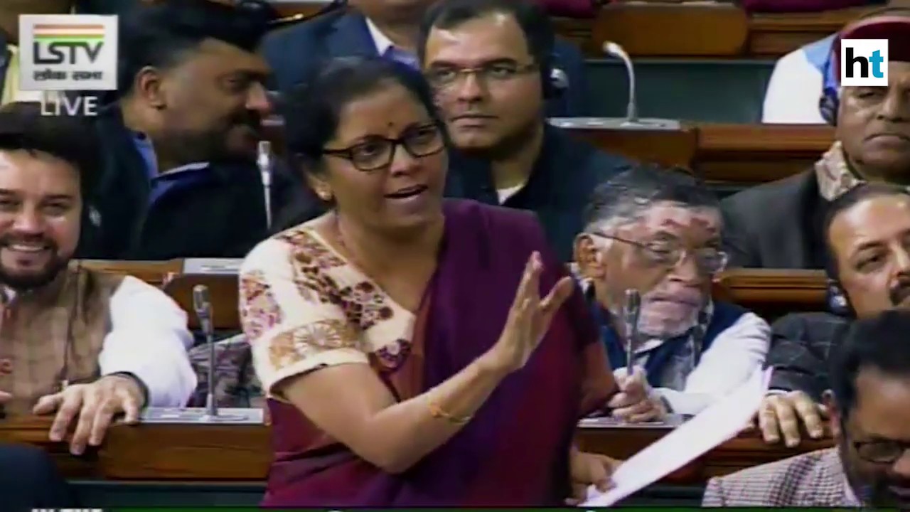 Nirmala Sitharaman tears into Congress on the Rafale allegations