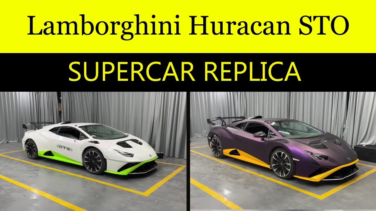 ZBUDUJ REPLIKĘ LAMBORGHINI HURACAN STO Z LAMBORGHINI GALLARDO
