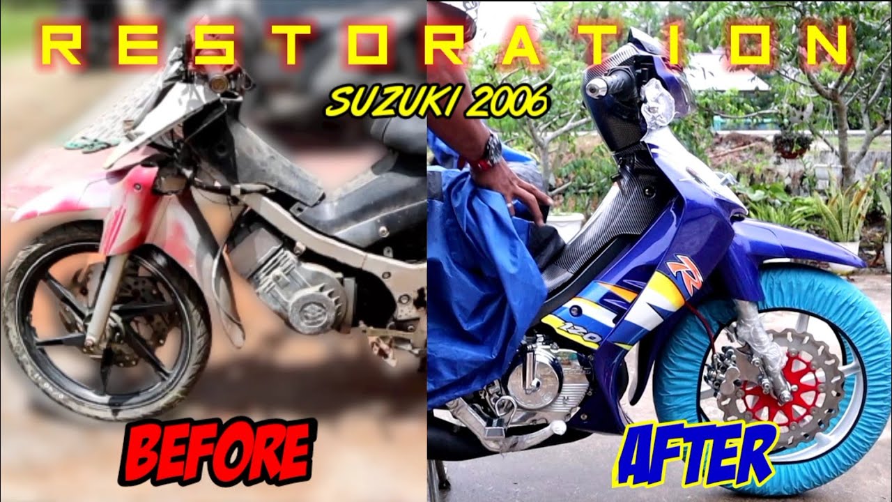 FULL RESTORATION DONE ⁉️ Suzuki Satria Hiu 2006 | #Mrjacktv