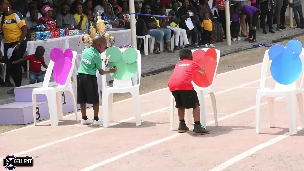 Inter-house sport of a school in Abuja