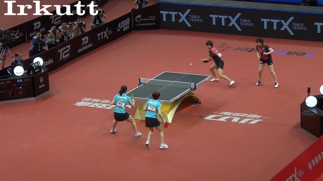 Chen Meng / Zhu Yuling (CHN) - Sato Hitomi / Hashimoto Honoka (JPN)