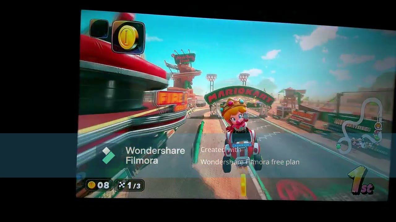 Mario Kart World - Pro Racer Baby Peach in Mario Bros. Circuit (VS Race, 150cc) [Tiny Titan]