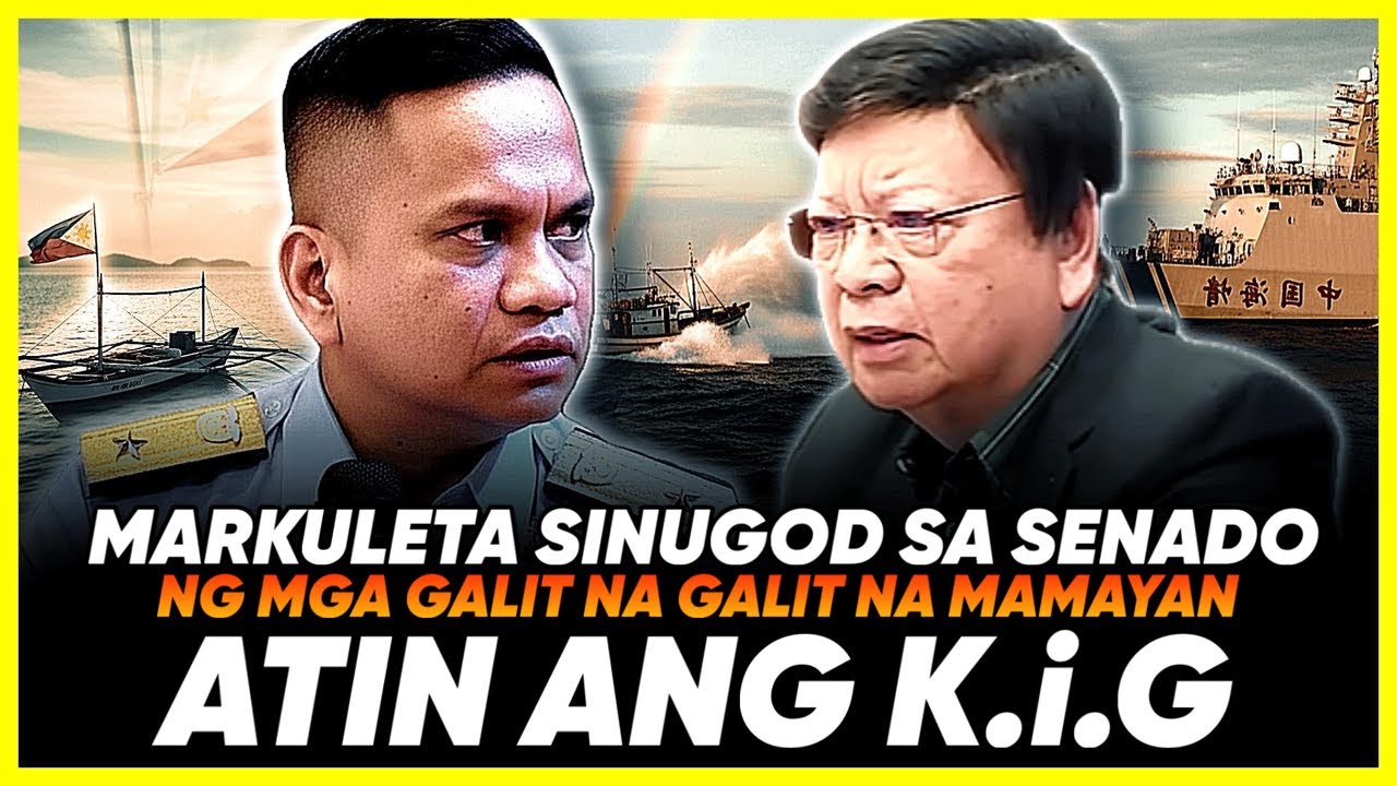 LIVE MARKULETA SINIGOD NG MGA GALIT NA TAUMBAYAN SA SENADO