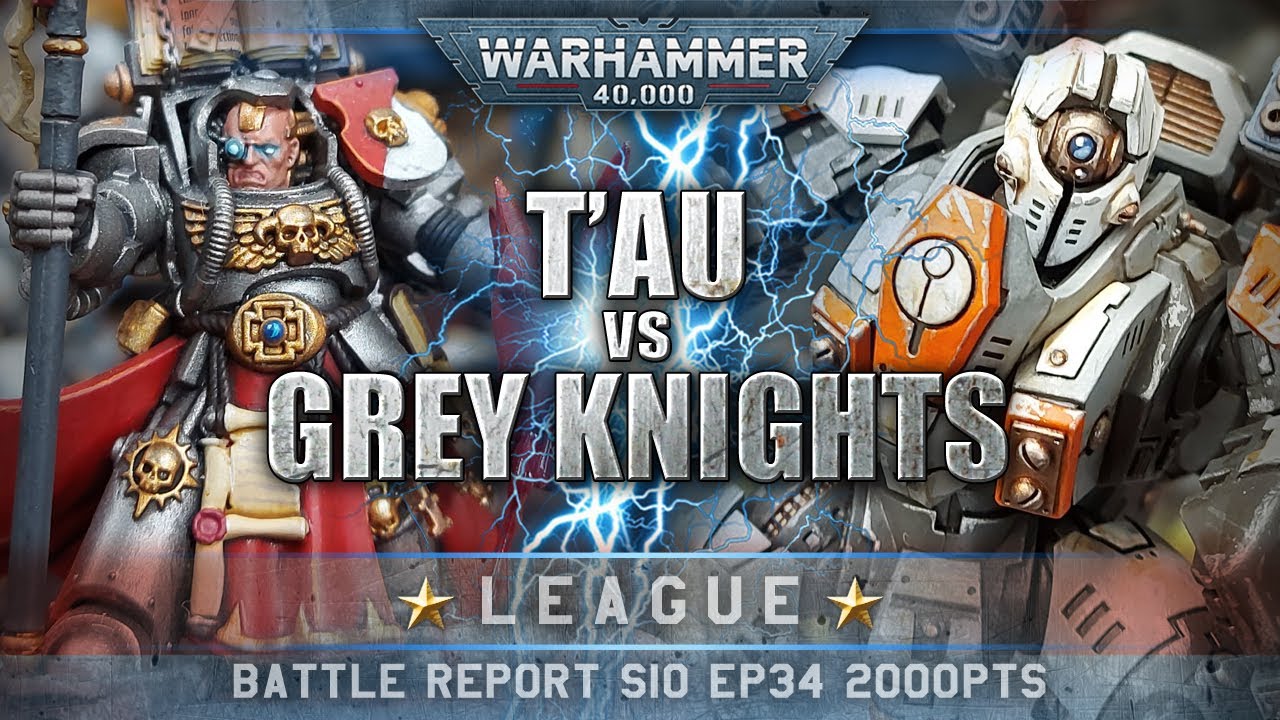 T'au Empire vs Grey Knights Warhammer 40K Battle Report 9th Edition 2000pts S10EP34 FIELDS OF FIRE!