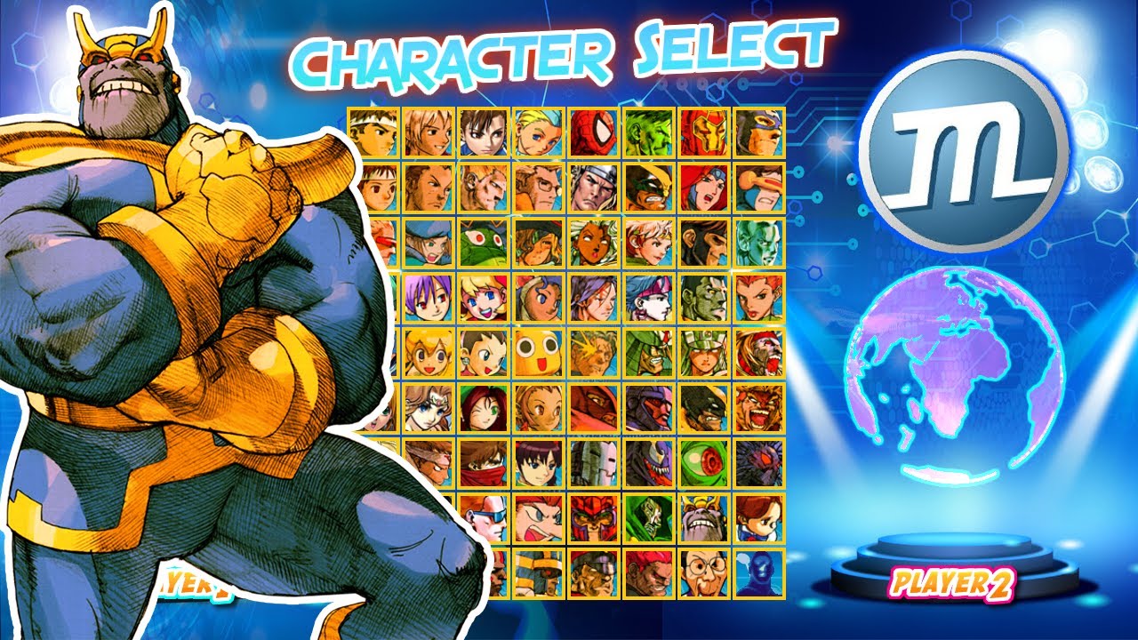 Marvel vs. Capcom All Generations 2020 Thanos (PLAYTHROUGH) (MUGEN)