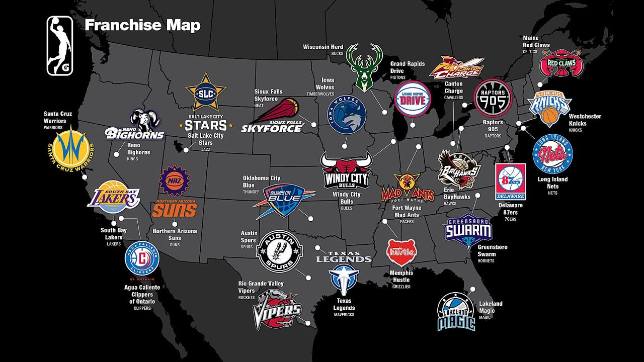 NBA 2K20 Official G League Roster
