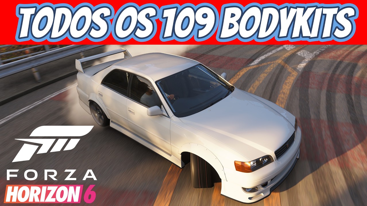 TODOS OS 109 BODYKITS DO FORZA HORIZON 6 COMPLETO! 🔥🔥🔥