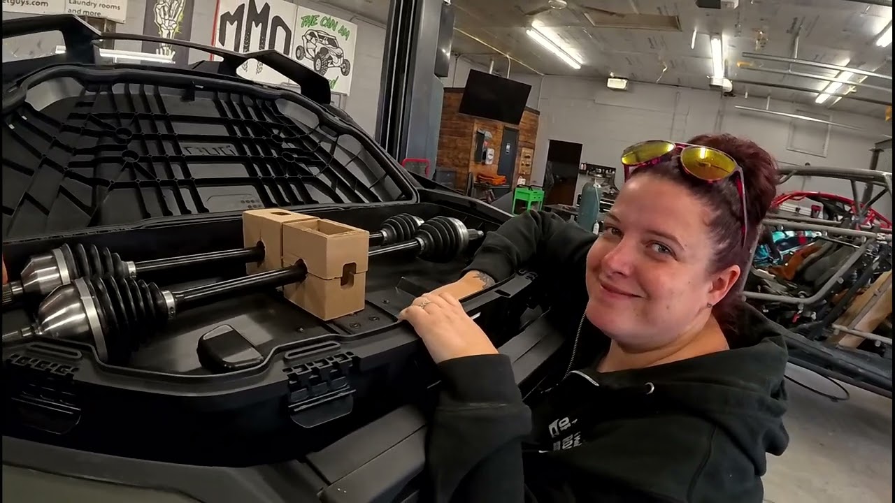 Installing a Storage Box on our 2026 Mav R and Putting NON Sticky SAVAGES on Sheri's X3