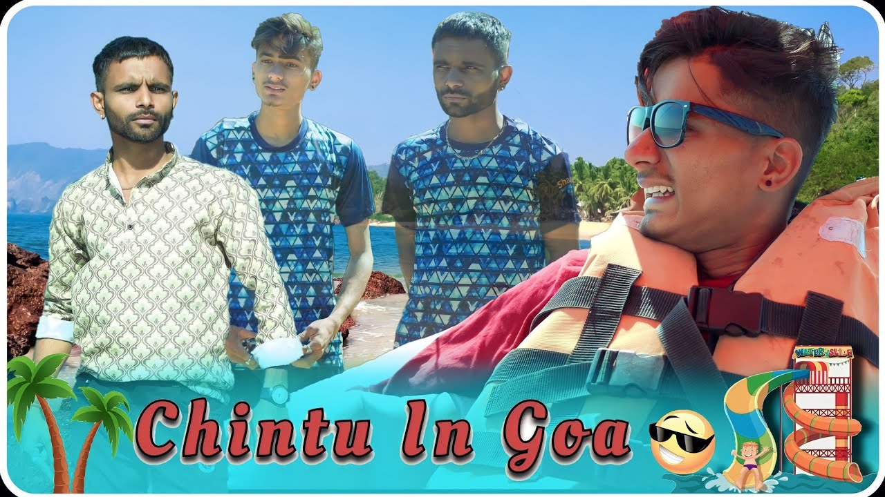 चिंटू चला गोवा 😂 | Biggest water park | team rj35