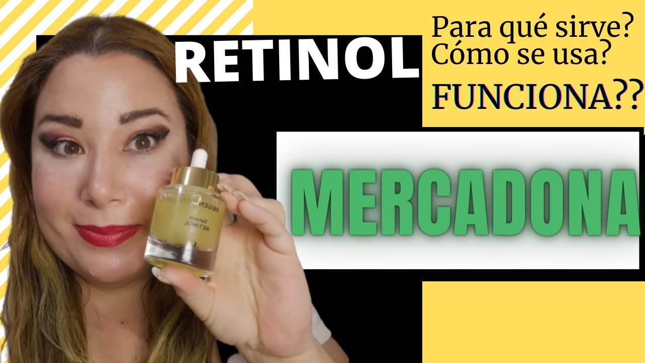 Review RETINOL del MERCADONA. Funciona ? Cómo se usa ? Merece la pena comprarlo? Haul.