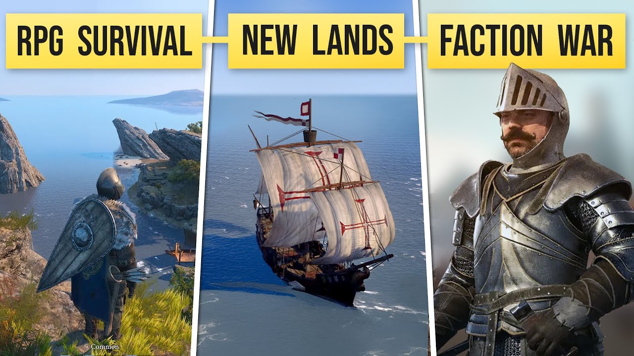 This Medieval Survival RPG added a HUGE New Open World!