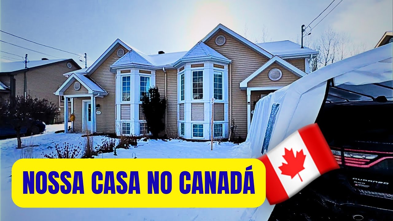 NOSSA CASA NO CANADÁ 🍁🇨🇦 (Depois de um ano e meio morando nessa casa, como ela está hoje?)