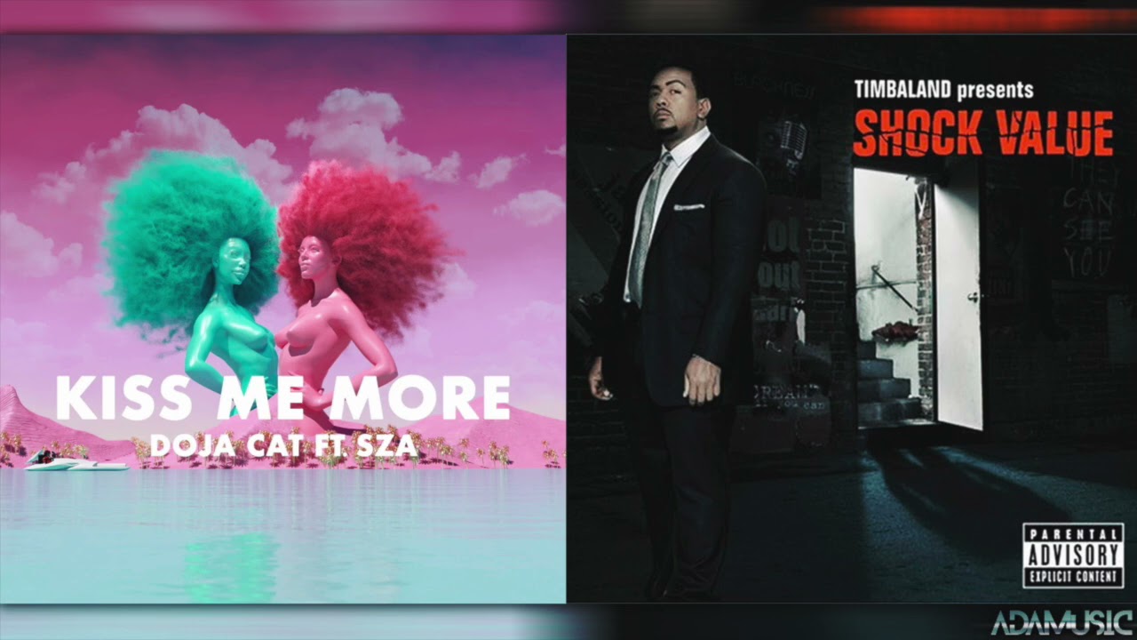 Doja Cat, SZA, Timbaland - Kiss Me More x The Way I Are (Mashup)