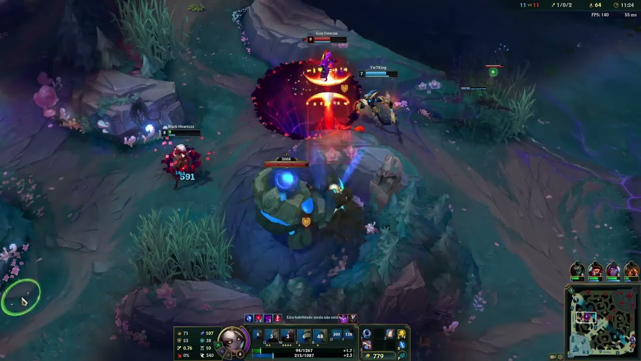 Zyra vs Malzarar MID (Black Heartzzz)