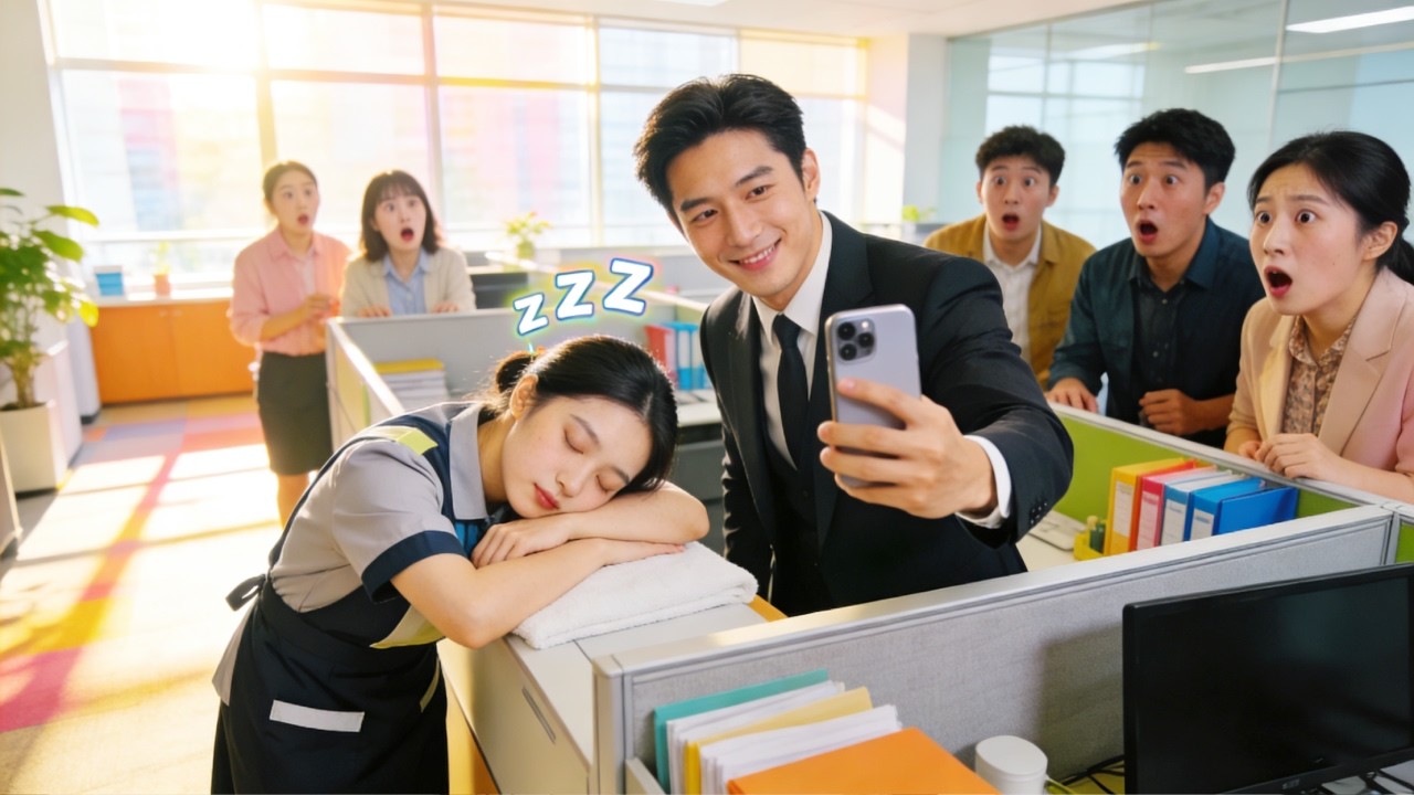 The cold CEO hates all women—yet he only has eyes for this cleaning girl! So sweet!