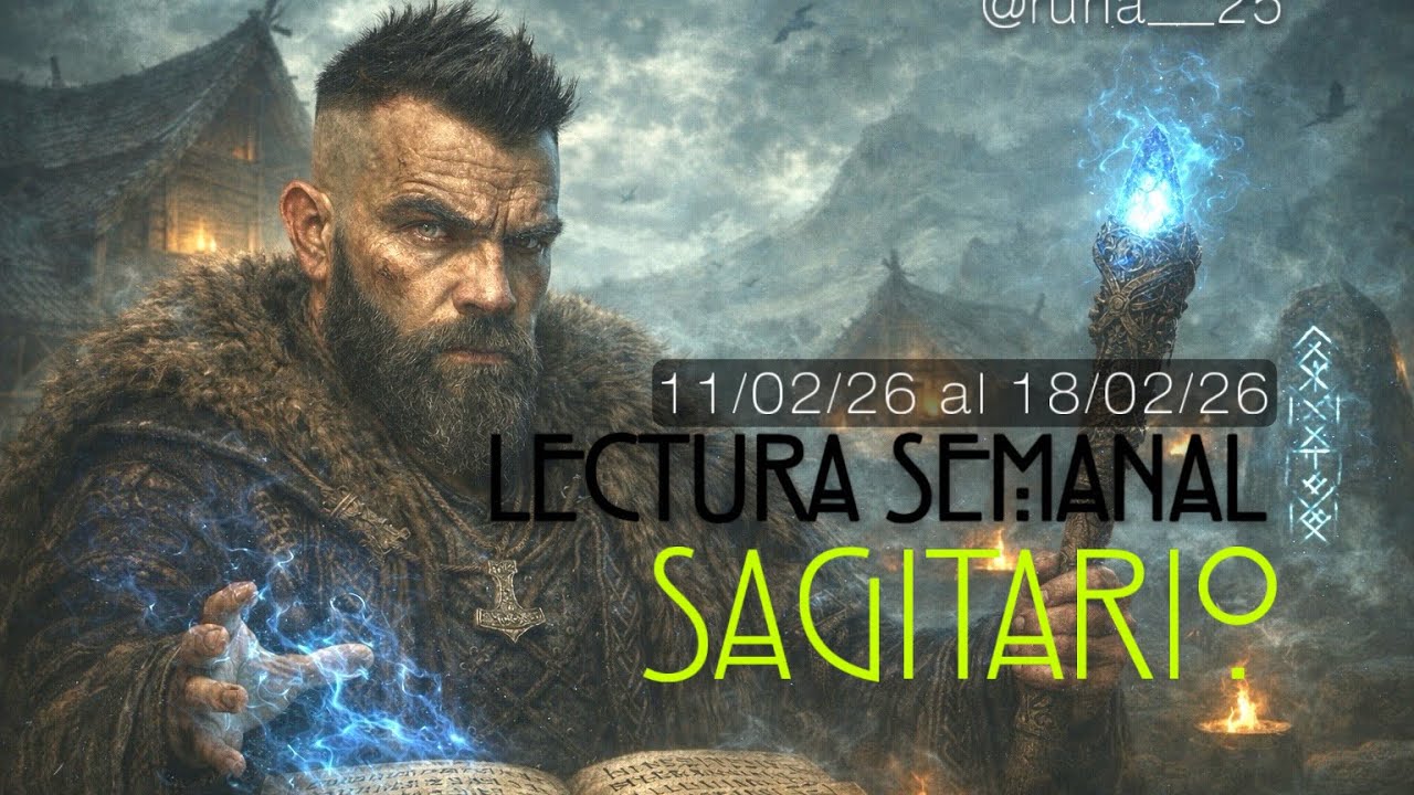 SAGITARIO ♐️ / LECTURA DE RUNAS SEMANAL 💪🏻 11 al 18 de Febrero 2026