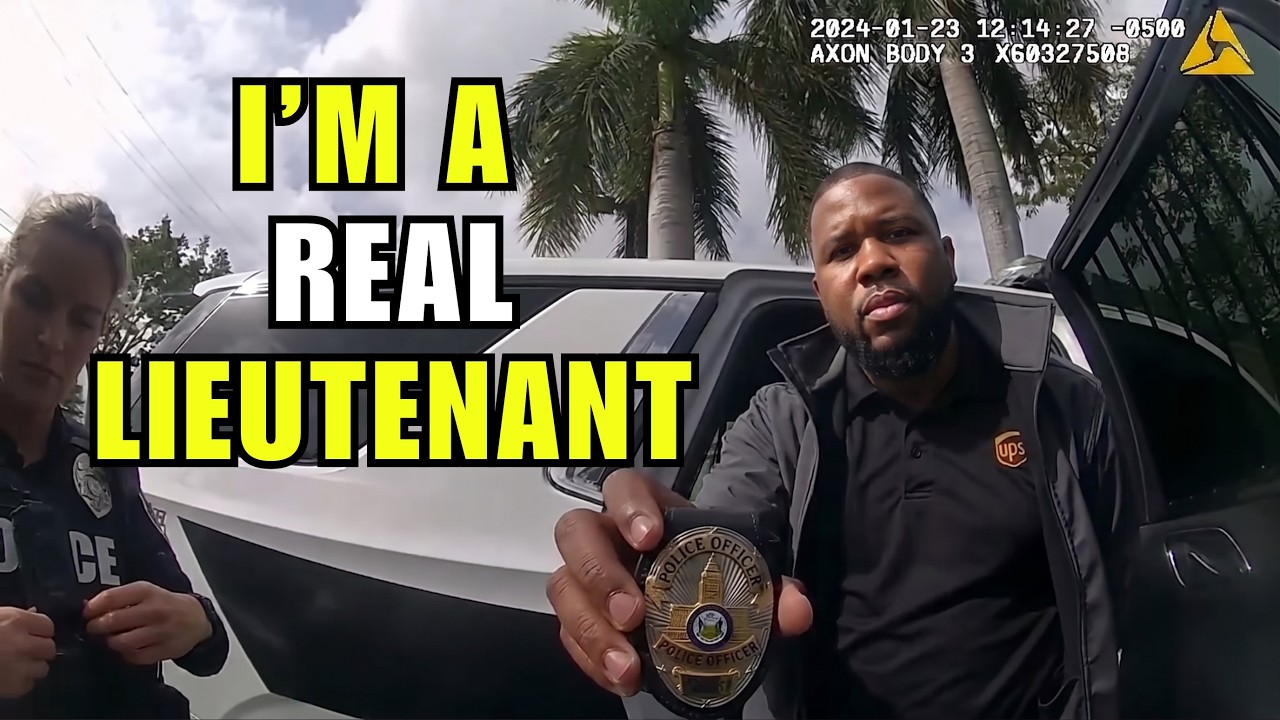 UPS Employee Claims to Be a Lieutenant During Traffic Stop, Gets Arrested for Impersonation