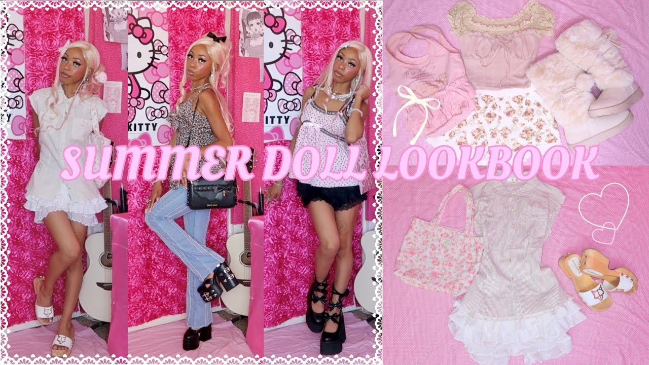 Summer Lookbook  ♡  Shoujo Girl, HimeKaji & Agejo Style Outfit Inspo