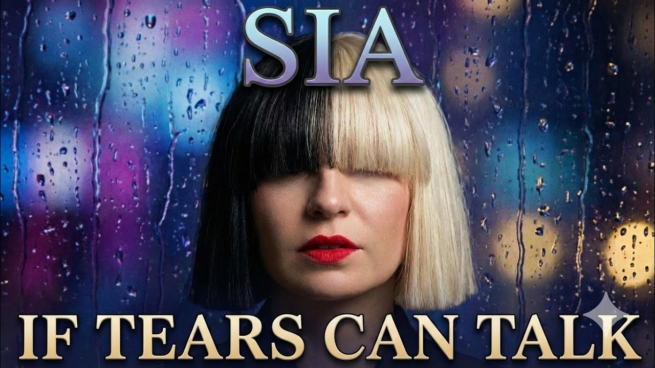 If Tears Could Talk - Sia| Official Music| Deeply Emotional Heartfelt Song| Ballad| Healing Song|