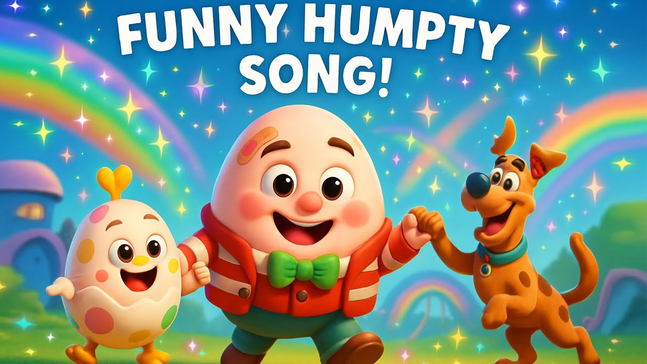 Humpty Dumpty Song with Coco & Meko 🐶👧👦 | Super Fun Kids Rhyme!
