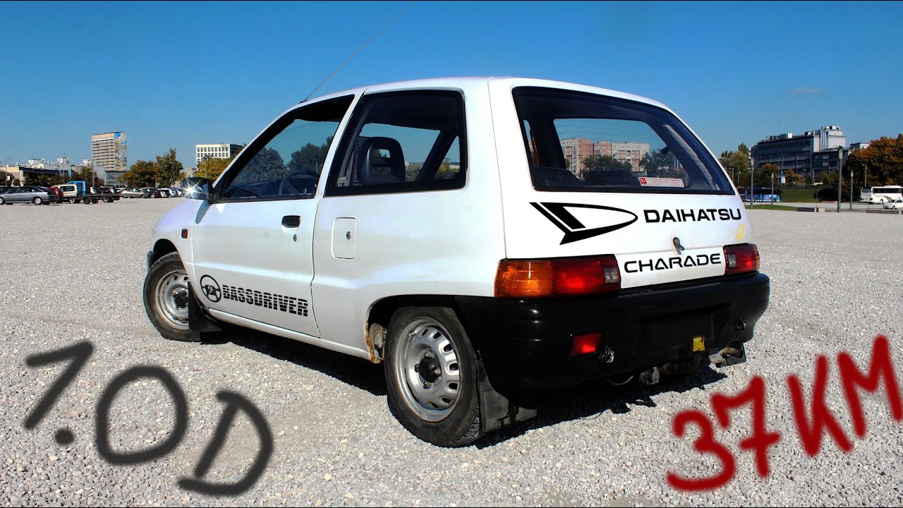 Daihatsu Charade G100 1.0 D - 37 koni na ostrej diecie
