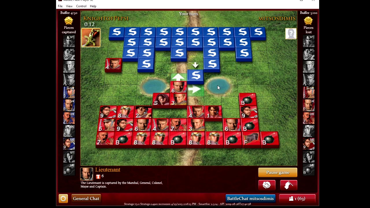 Stratego - Community setup game #3