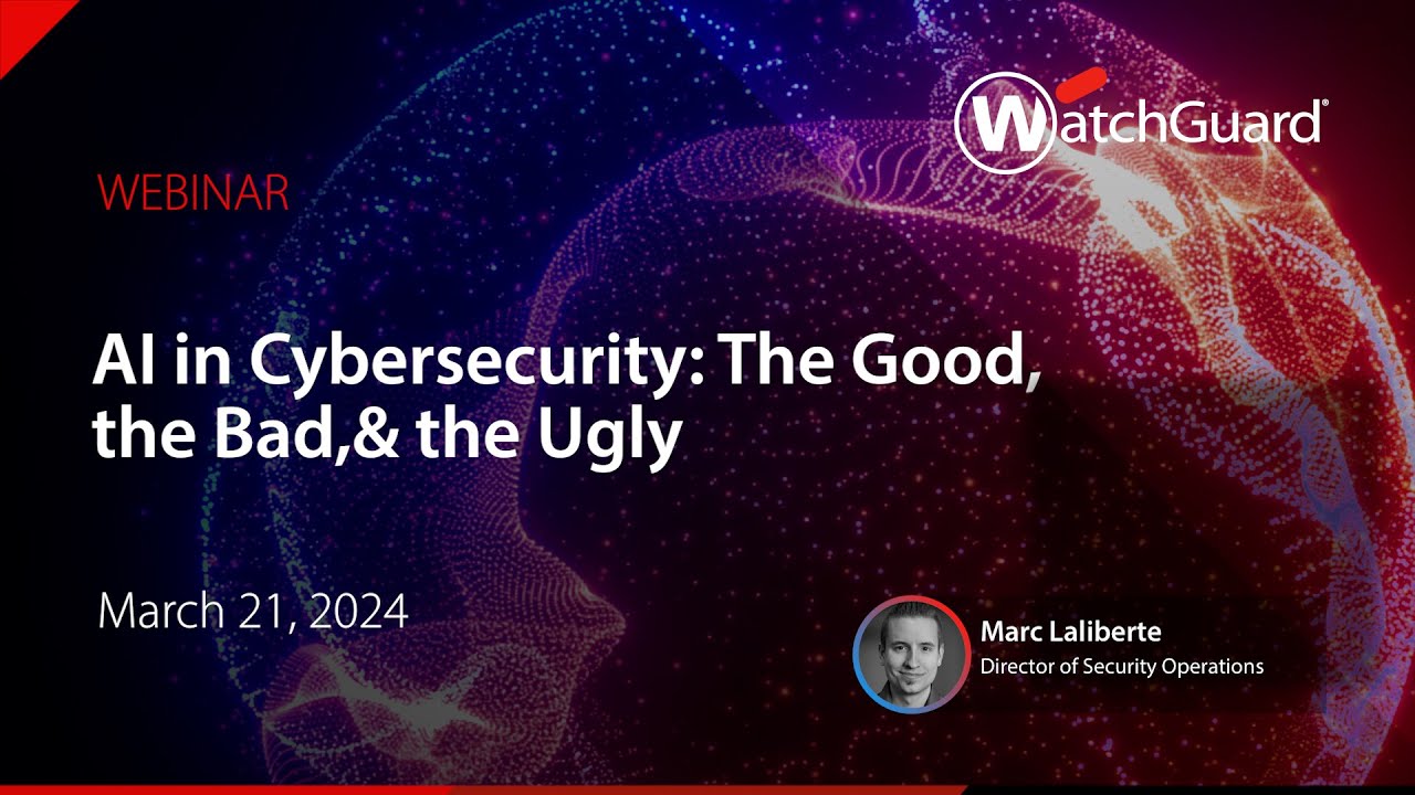 AI in Cybersecurity: The Good, the Bad, & the Ugly