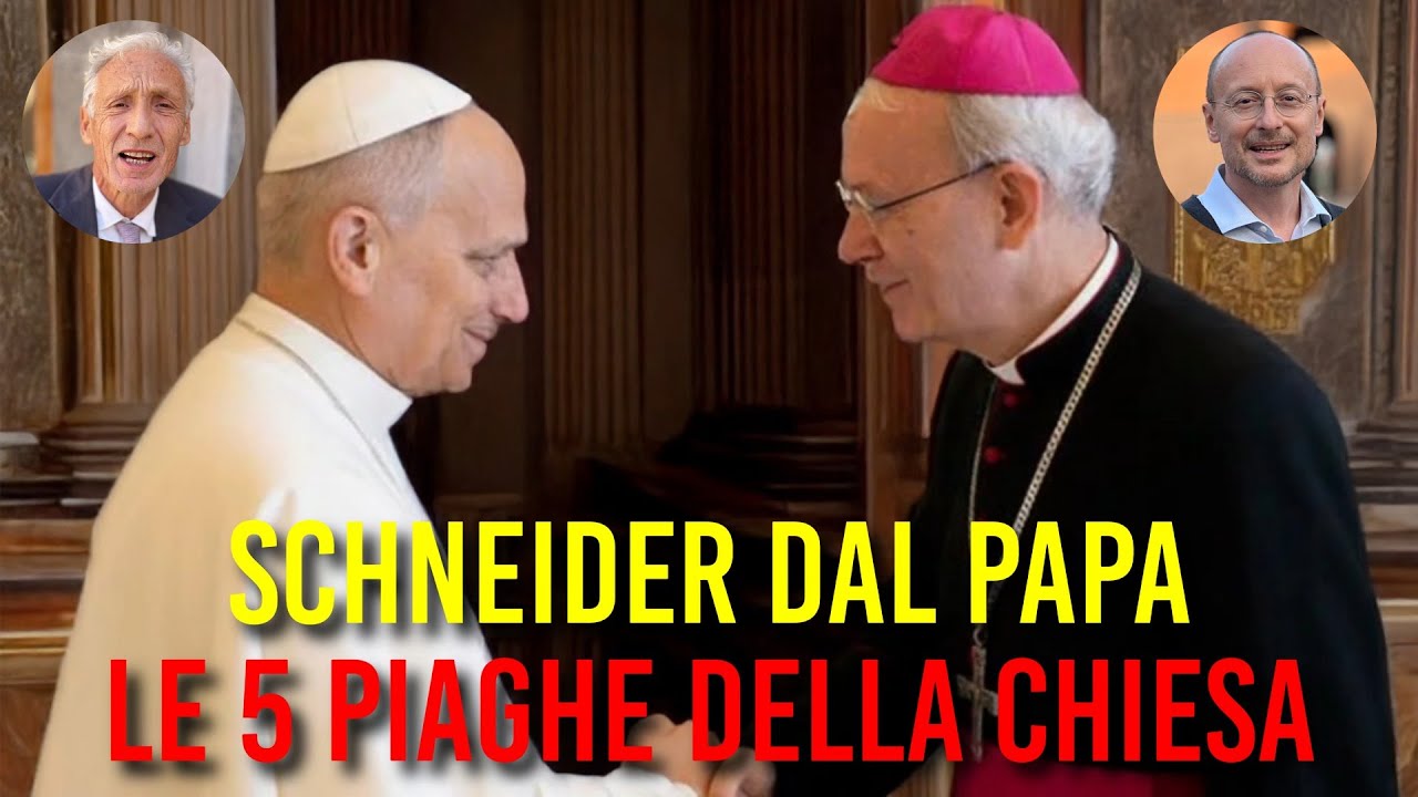 Schneider dal Papa: le 5 piaghe della Chiesa