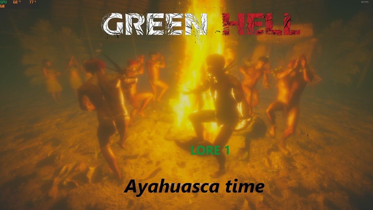 Green Hell original español. Episodio de Lore. Primer sorbo de Ayahuasca.